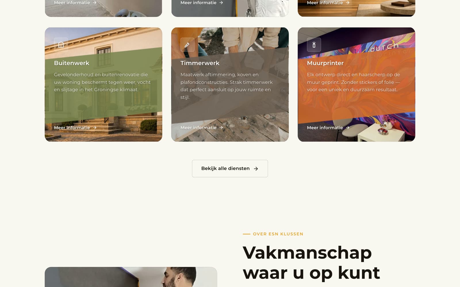 ESN Klussen scherm 1
