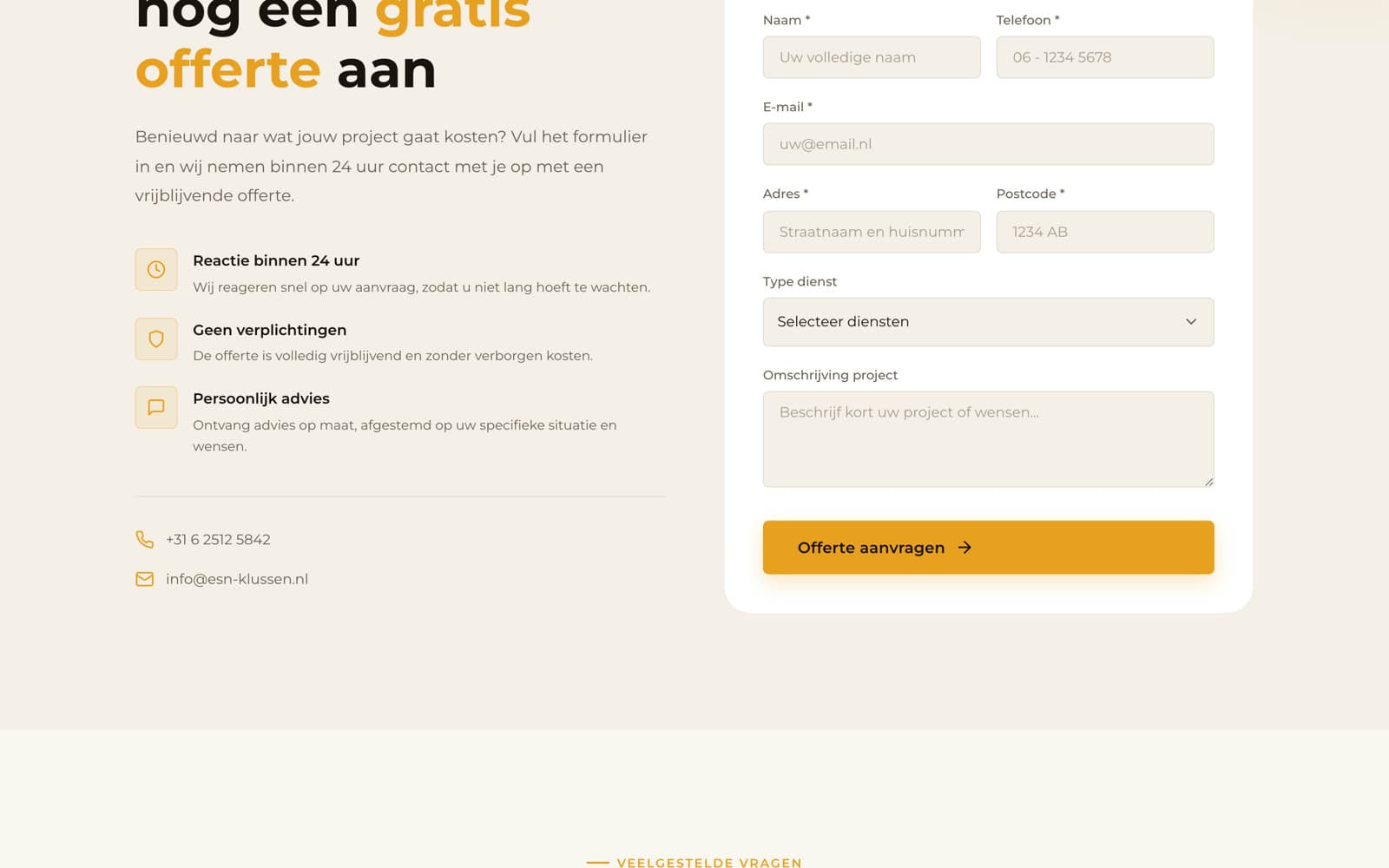ESN Klussen scherm 3