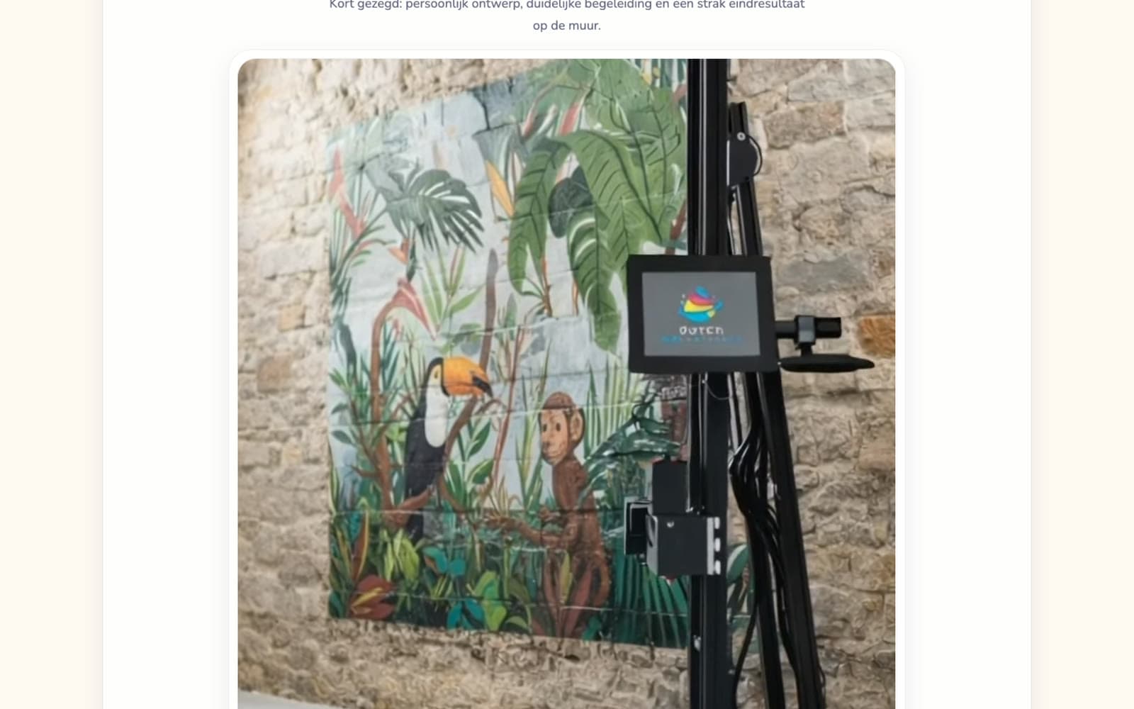 Droommuur scherm 1