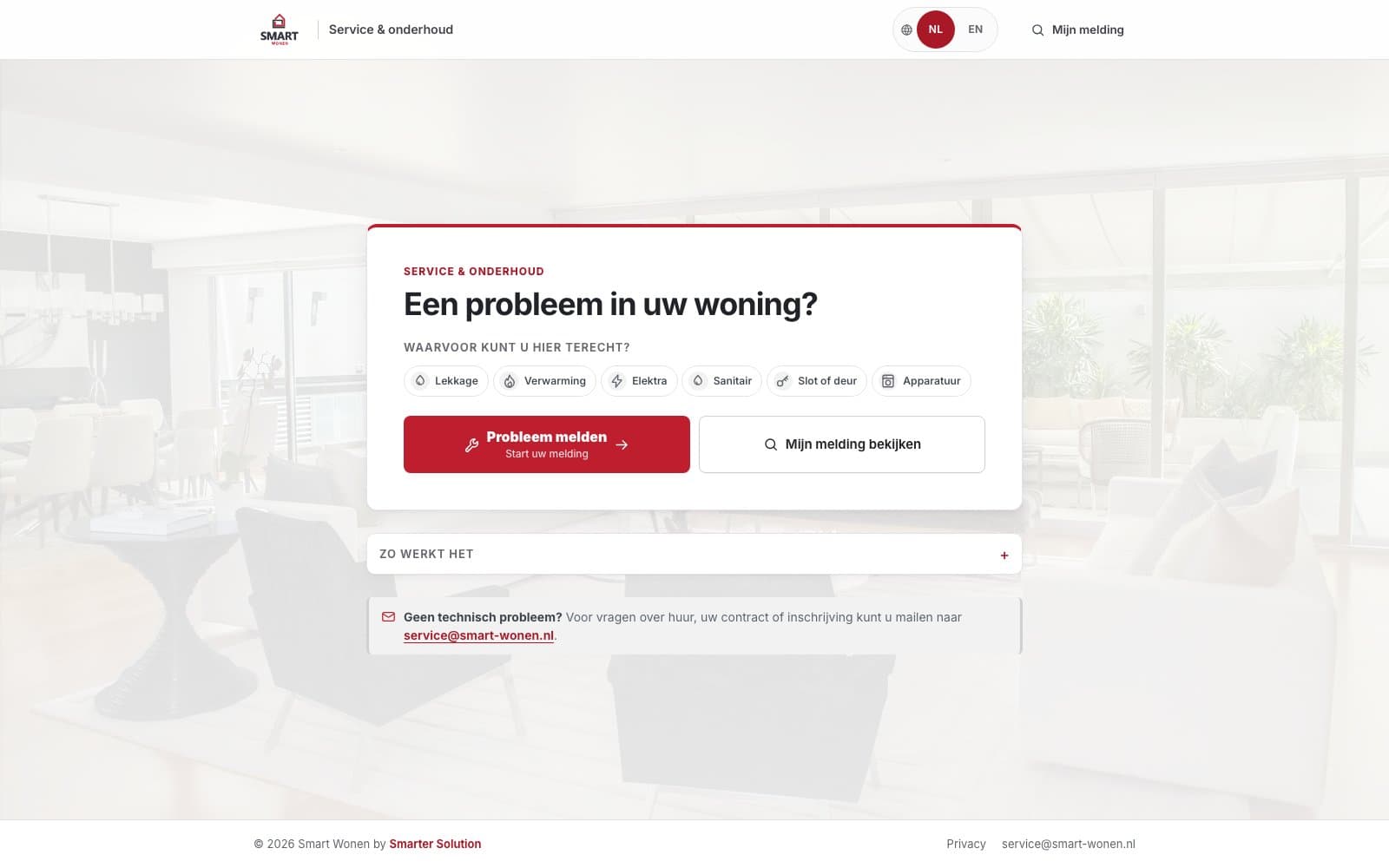 Smart Wonen ticketsysteem projectbeeld