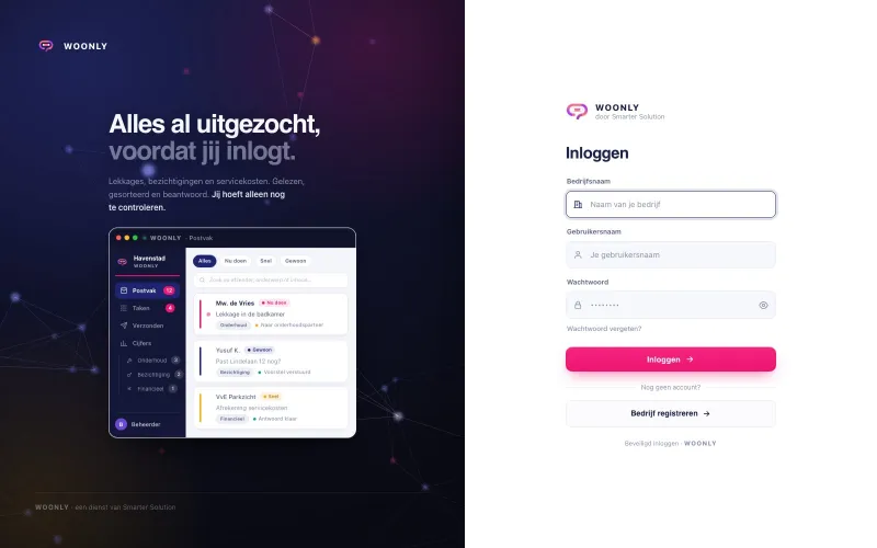 Woonly website